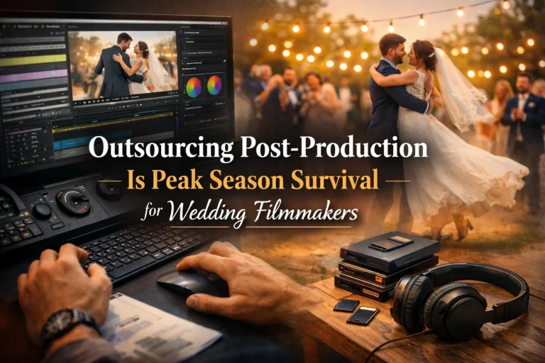 Outsourcing Post-Production Is Peak Season Survival for Wedding Filmmakers