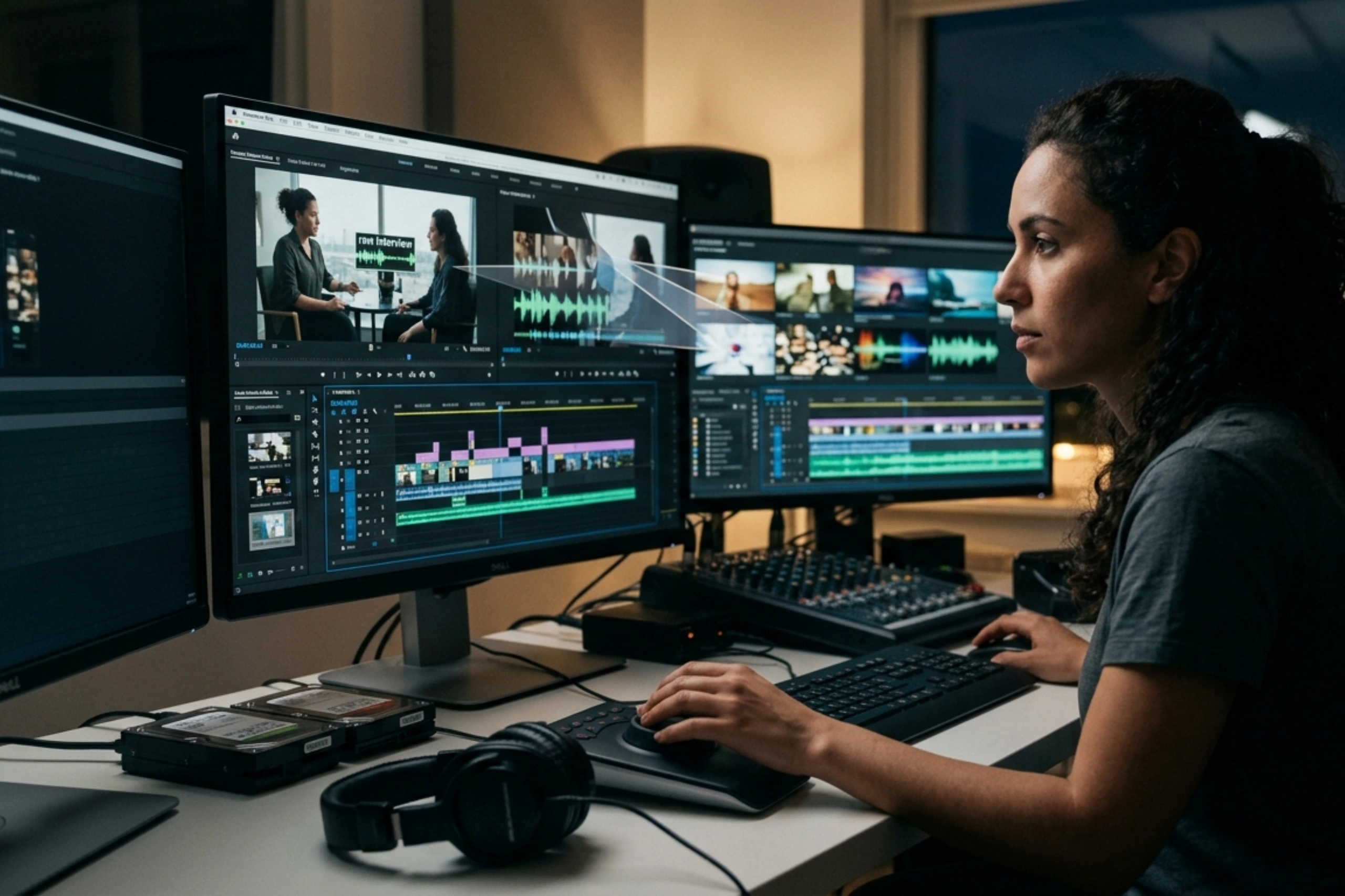 How Editing Shapes the Flow of Information in Video Content
